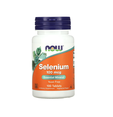 NOW Foods Selenium 100 mcg 100 таблеток 32980 фото