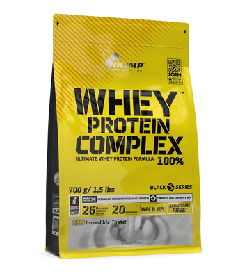 Olimp 100% Whey Protein Complex 700g Chocolate 54890 фото