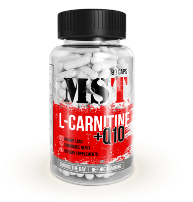MST L-Carnitine + Q10 90 капсул 30293 фото