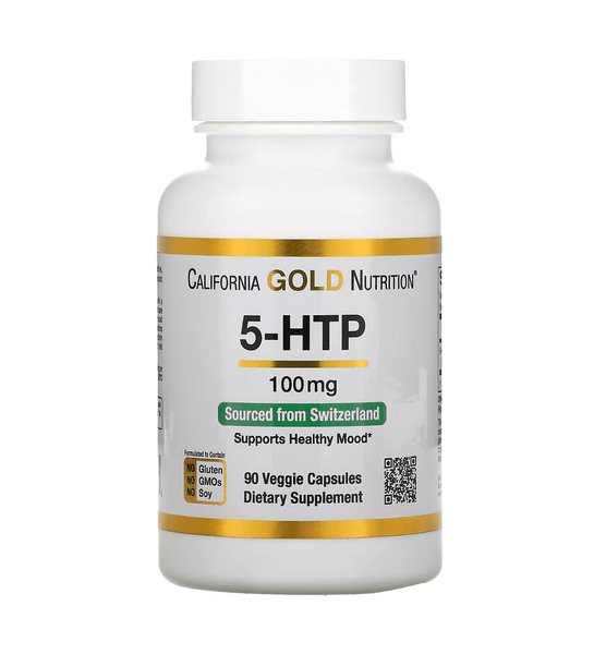 California Gold Nutrition 5-HTP 100 mg 90 капсул 45807 фото