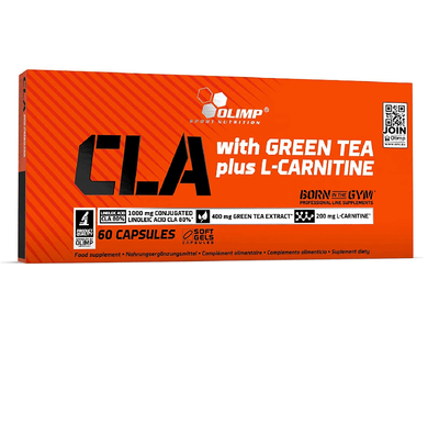 Olimp CLA with Green Tea plus L-carnitin 60 капсул 57380 фото