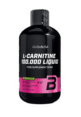 BioTech USA L-Carnitine 100000 Liquid Apple 500 мл 53030 фото