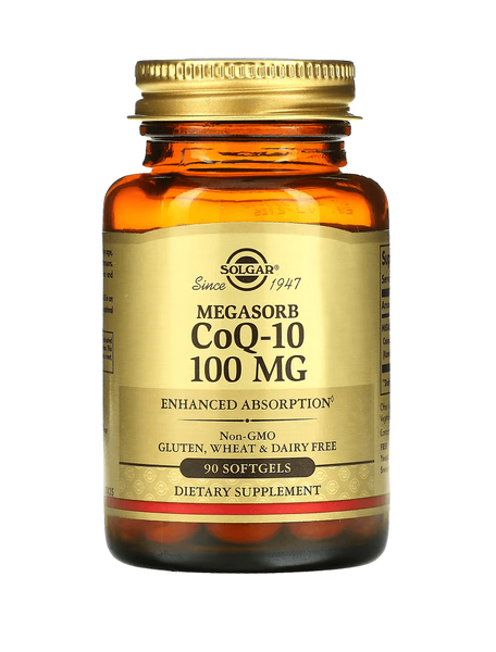 Solgar Megasorb CoQ-10 100 мг 90 капсул 38298 фото