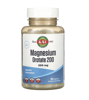 KAL Magnesium Orotate 200 mg 120 капсул 55790 фото