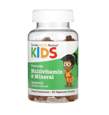 California Gold Nutrition Multivitamin & Mineral for Children 60 Gummies 33025 фото