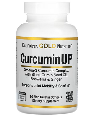 California Gold Nutrition Curcumin UP 90 капсул 43729 фото