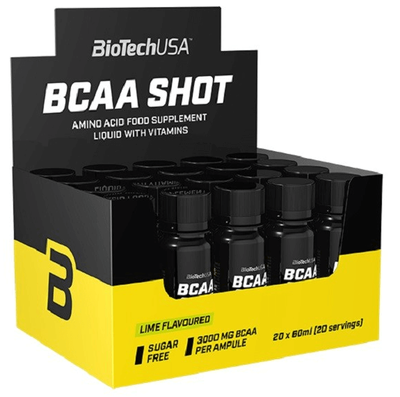 BioTech USA BCAA Shot 20х60 мл Lime 31749 фото