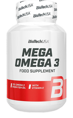 BioTech USA Mega Omega-3 90 капсул 40310 фото