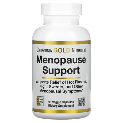 California Gold Nutrition Menopause Support 90 капсул 58390 фото