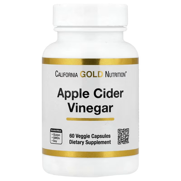 California Gold Nutrition Apple Cider Vinegar 900 mg 60 капсул 01905 фото