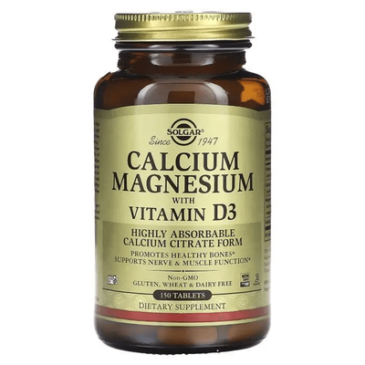 Solgar Calcium Magnesium with Vitamin D3 150 таблеток 05181 фото