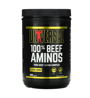 Universal Nutrition ​100% Beef Aminos 200 таблеток 35024 фото