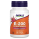 NOW Foods E-200 IU with Mixed Tocopherols 100 капсул 00880 фото 1