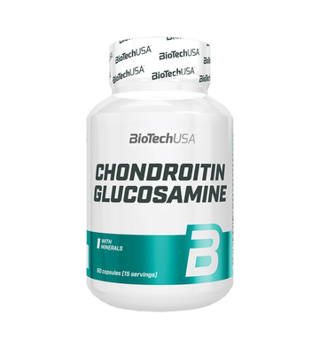 BioTech USA Chondroitin Glucosamine 60 капсул 52350 фото