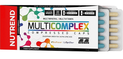Nutrend Multicomplex Compressed Caps 57032 фото