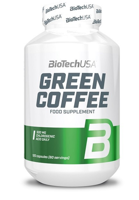 BioTech USA Green Coffee 120 капсул 31783 фото