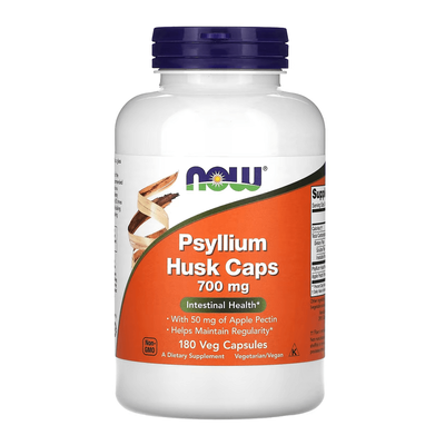 NOW Foods Psyllium Husk Caps 700 mg 180 капсул 35575 фото