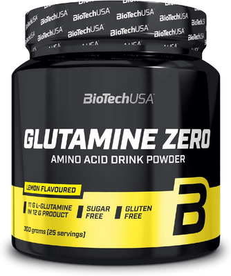 BioTech USA Glutamine Zero 300g Lemon 48080 фото