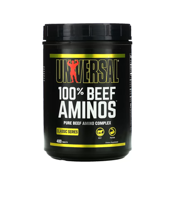 100% Beef Aminos Universal Nutrition 400 таблеток 43075 фото