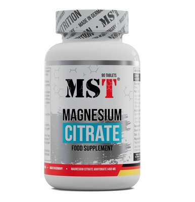 MST Magnesium Citrate 200 mg 90 таблеток 64785 фото