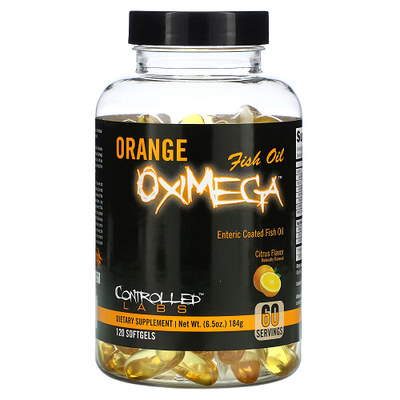 Controlled Labs Orange OxiMega Fish Oil 120 капсул 70540 фото