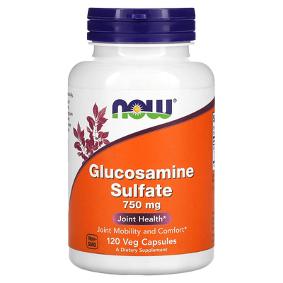 NOW Foods Glucosamine Sulfate 750 mg 120 капсул 03235 фото