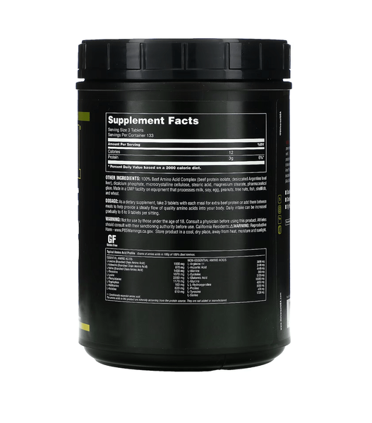 Universal Nutrition 100% Beef Aminos 400 таблеток 43075 фото