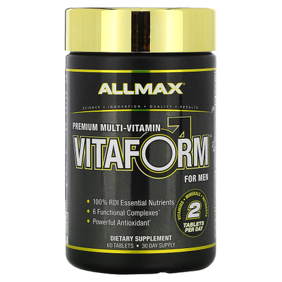 ALLMax Vitaform for Men 60 таблеток 12004 фото
