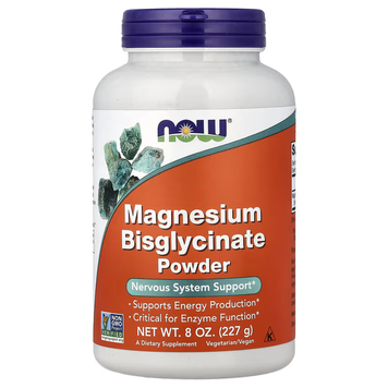 NOW Foods Magnesium Bisglycinate Powder 227g 01299 фото