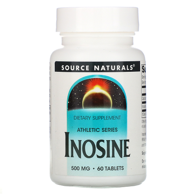 Source Naturals Inosine 500 мг 60 таблеток 73250 фото