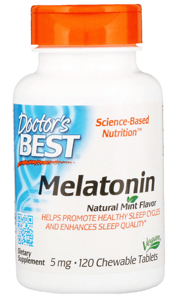 Doctor's Best Melatonin 5 мг 120 таблеток 34052 фото