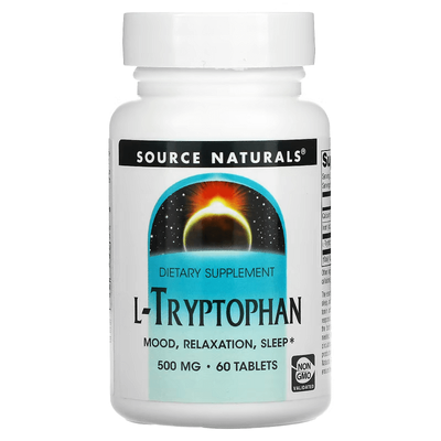 Source Naturals L-Tryptophan 500 mg 60 таблеток 90380 фото