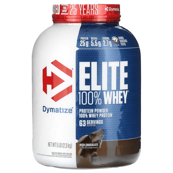 Dymatize Elite 100% Whey Protein 2300g Rich Chocolate 25095 фото Dymatize Elite 100% Whey Protein 2300g Rich Chocolate 25095 фото