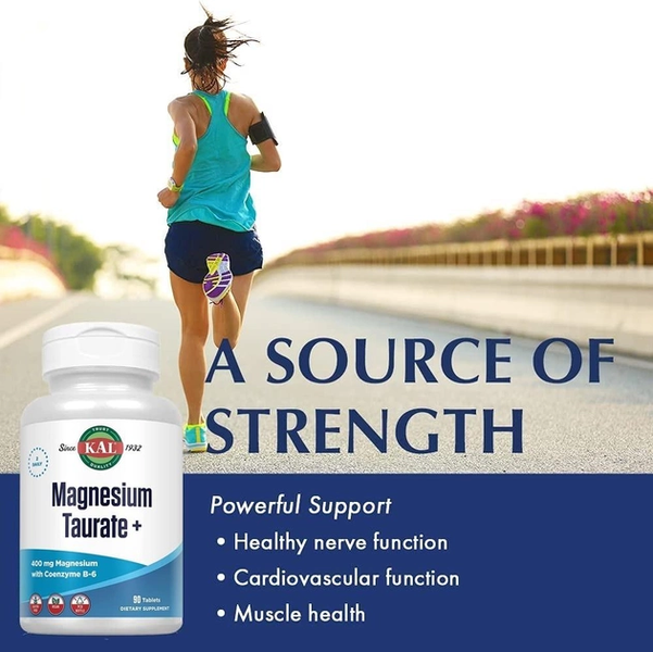 KAL Magnesium Taurate + 400 mg 180 таблеток 61832 фото