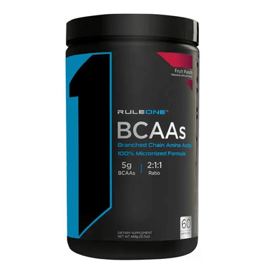 R1 BCAAs Rule One Proteins 60 serv Fruit Punch 73289 фото