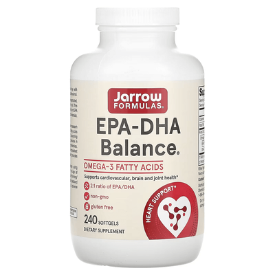 Jarrow Formulas EPA-DHA Balance 240 капсул 40253 фото