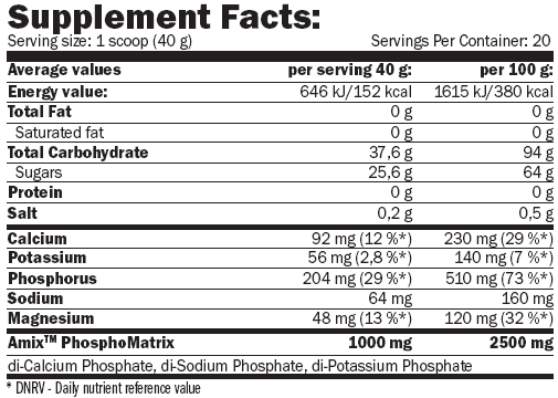 Amix Iso-Lyn Isotonic Drink Lemon 800g 34179 фото