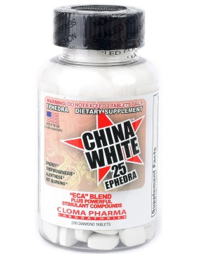 Cloma Pharma China White 100 таблеток 60346 фото