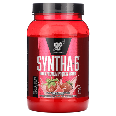 BSN Syntha-6 1320g Strawberry Milkshake 54039 фото