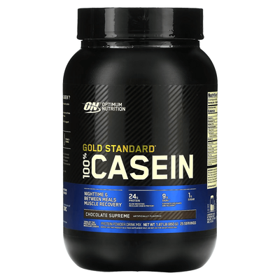 Optimum Gold Standard 100% Casein 850g Chocolate Supreme 02423 фото