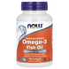 NOW Foods Omega-3 1000 mg 100 капсул 01650 фото 1