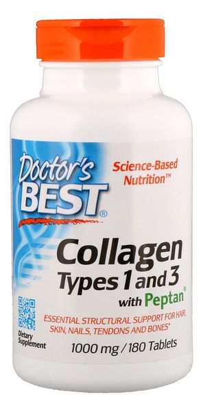 Doctor's Best Collagen Types 1 and 3 180 таблеток 42038 фото