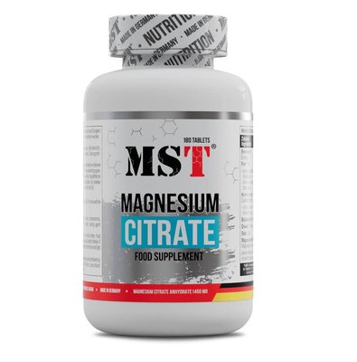 MST Magnesium Citrate 200 mg 180 таблеток 64790 фото