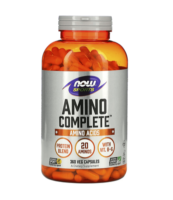 NOW Foods Sports Amino Complete 360 капсул 43780 фото
