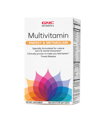 GNC Women's Multivitamin Energy & Metabolism 90 таблеток 532033 фото