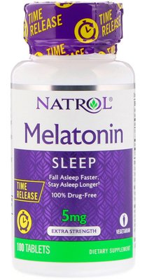 Natrol Melatonin 5 мг 100 таблеток 78015 фото