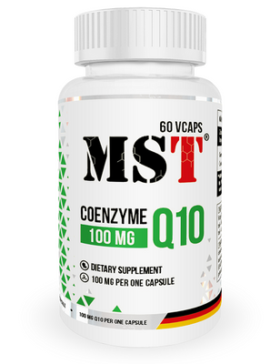 MST Coenzyme Q10 100 мг 60 капсул 43728 фото