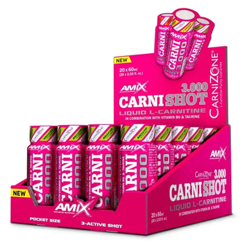 Amix Nutrition CarniShot 3000 20x60 мл Mango 09353 фото