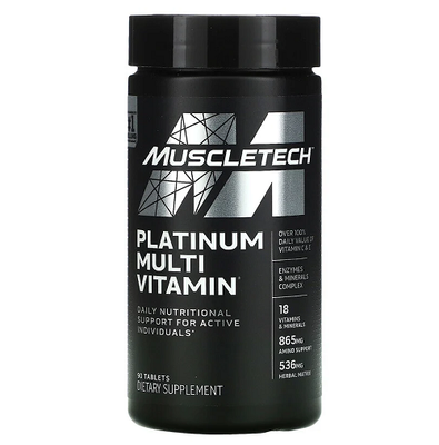 Muscletech Platinum Multi Vitamin 90 таблеток 47081 фото