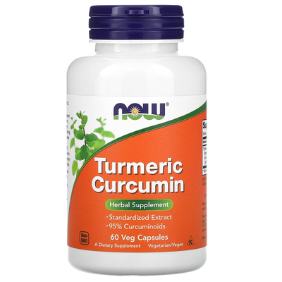 Now Foods Turmeric Curcumin 60 капсул 13042 фото